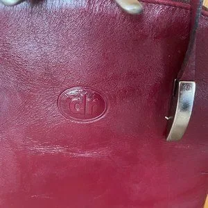 Del Rio | Bags | Dr Del Rio Burgundy Leather Backpack Purse  display picture 1